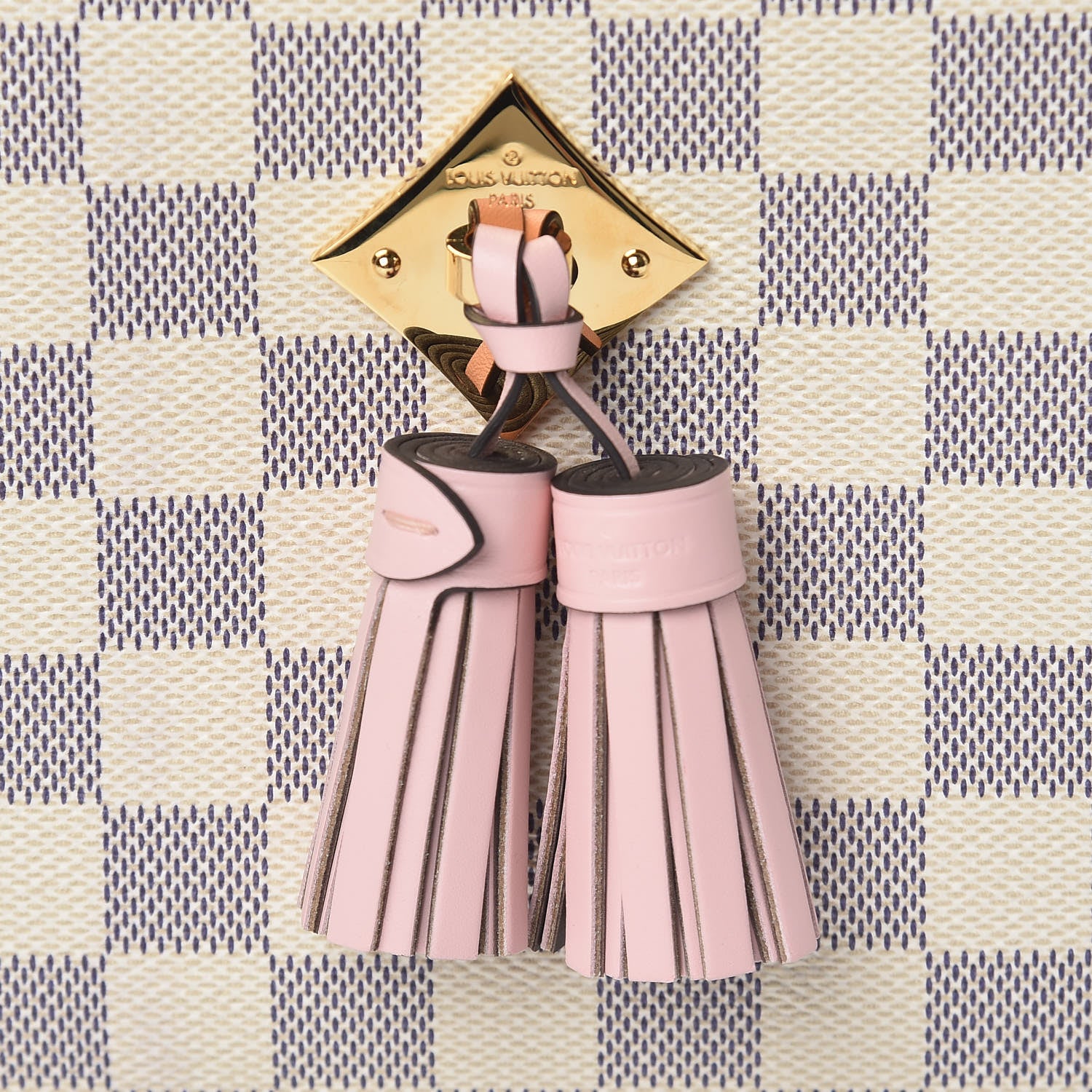 Louis Vuitton Damier Azur Saintonge Eau de Rose 13 of 14