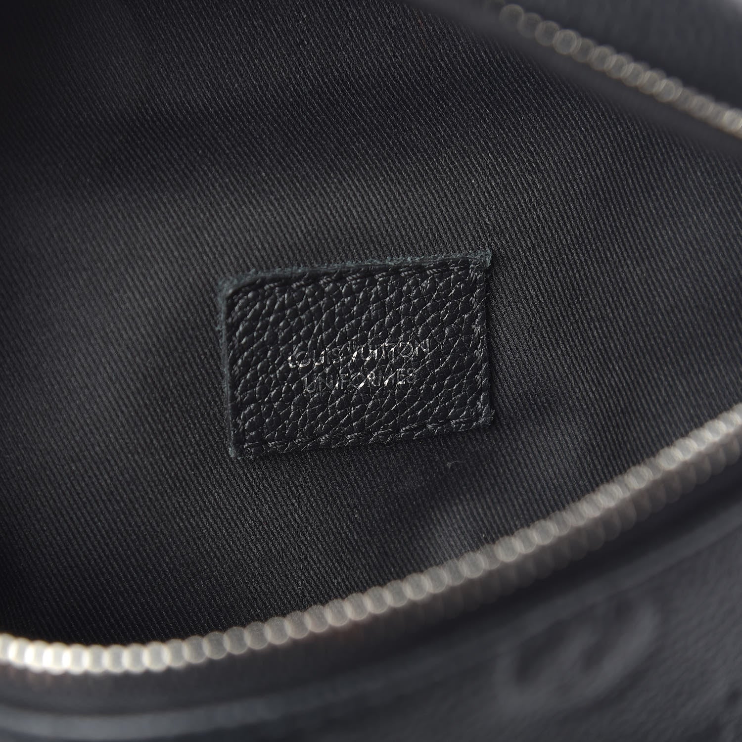 Louis Vuitton Empreinte Uniformes BumBag Black 6 of 11