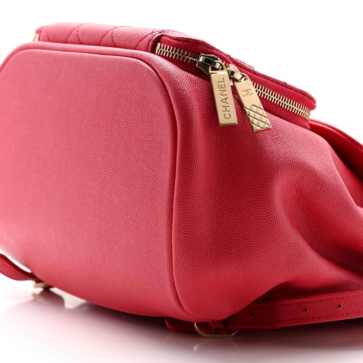Chanel Caviar Quilted Business Affinity Backpack Fuchsia 10 of 11