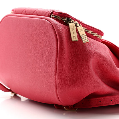 Chanel Caviar Quilted Business Affinity Backpack Fuchsia 10 of 11