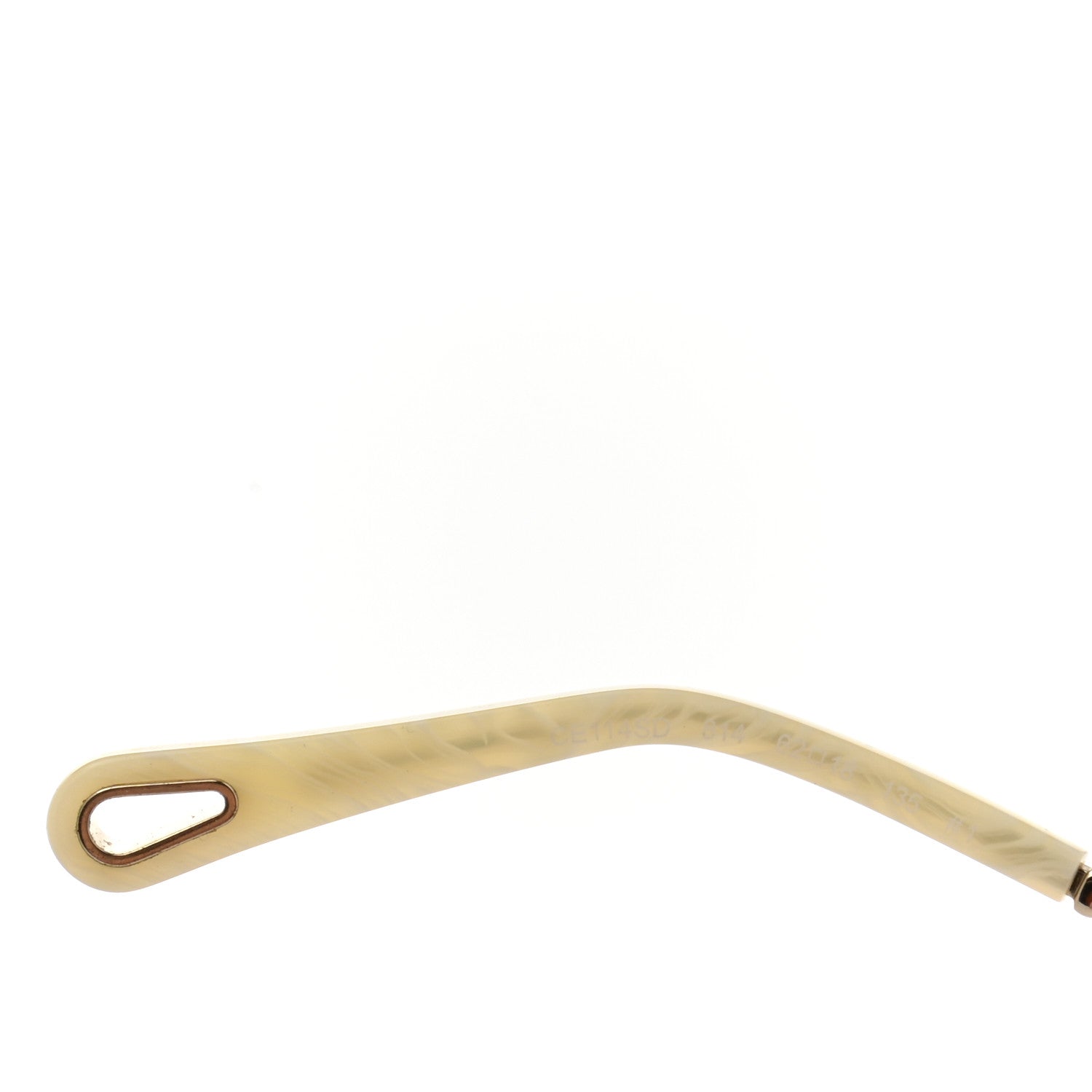 Chloe Metal Oversized Round Carlina Oversized Round Sunglasses CE114SD Gold 6 of 7