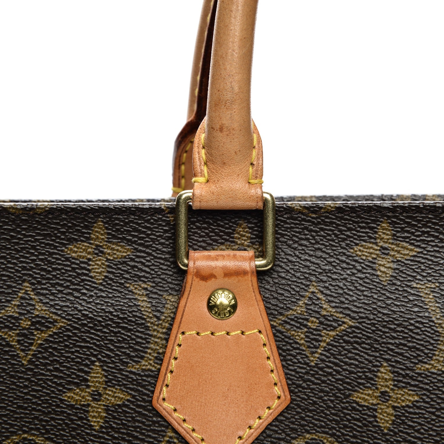 Louis Vuitton Monogram Sac Plat 8 of 11