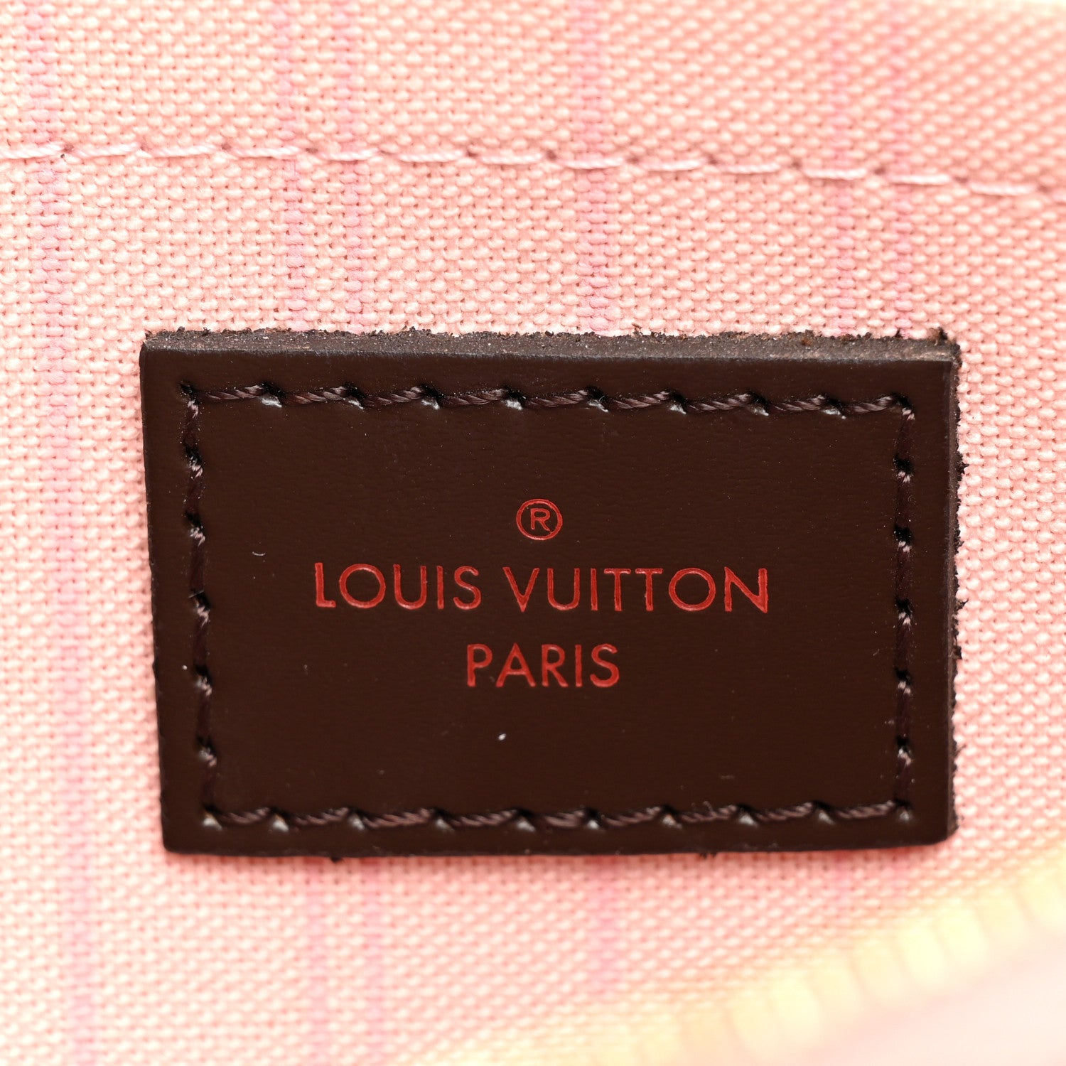 Louis Vuitton Damier Ebene Neo Neverfull MM Rose Ballerine 7 of 20
