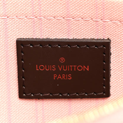 Louis Vuitton Damier Ebene Neo Neverfull MM Rose Ballerine 7 of 20