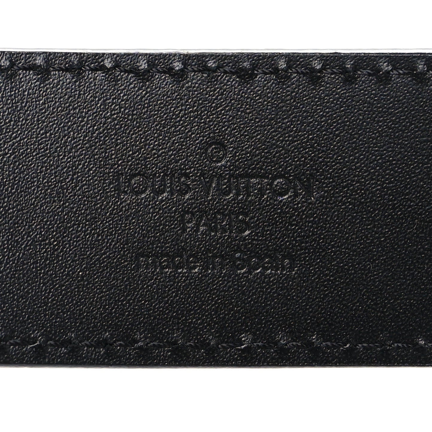 Taiga 35mm LV Initiales Belt 105 42 Black