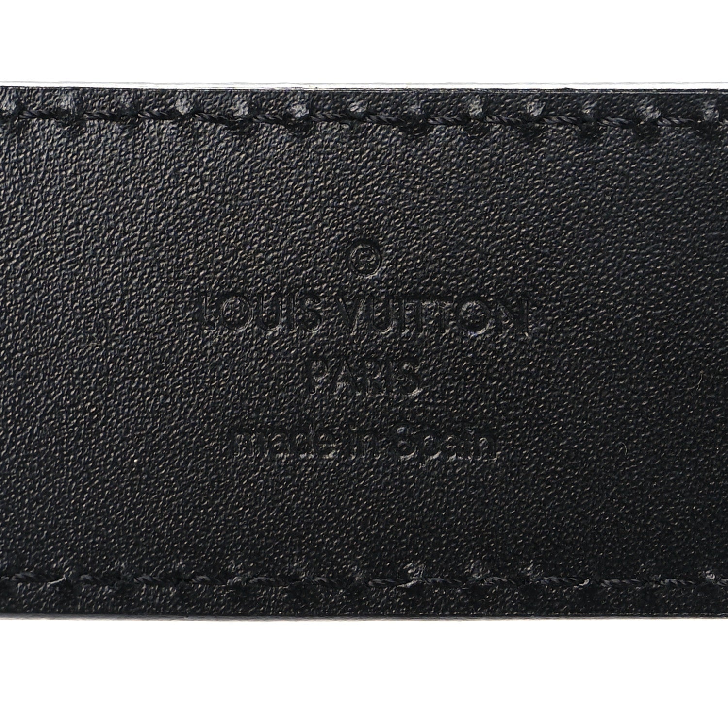 Louis Vuitton Taiga 35mm LV Initiales Belt 105 42 Black 5 of 6