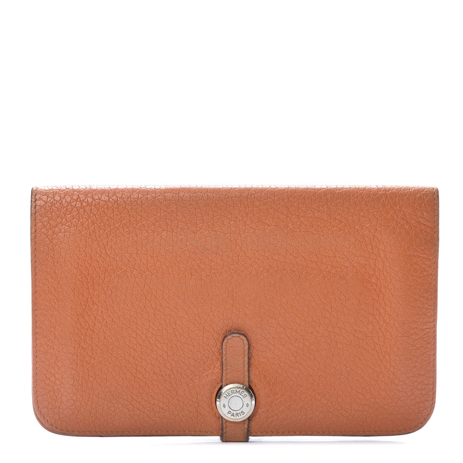 Hermes Togo Dogon Duo Wallet Orange 1 of 15