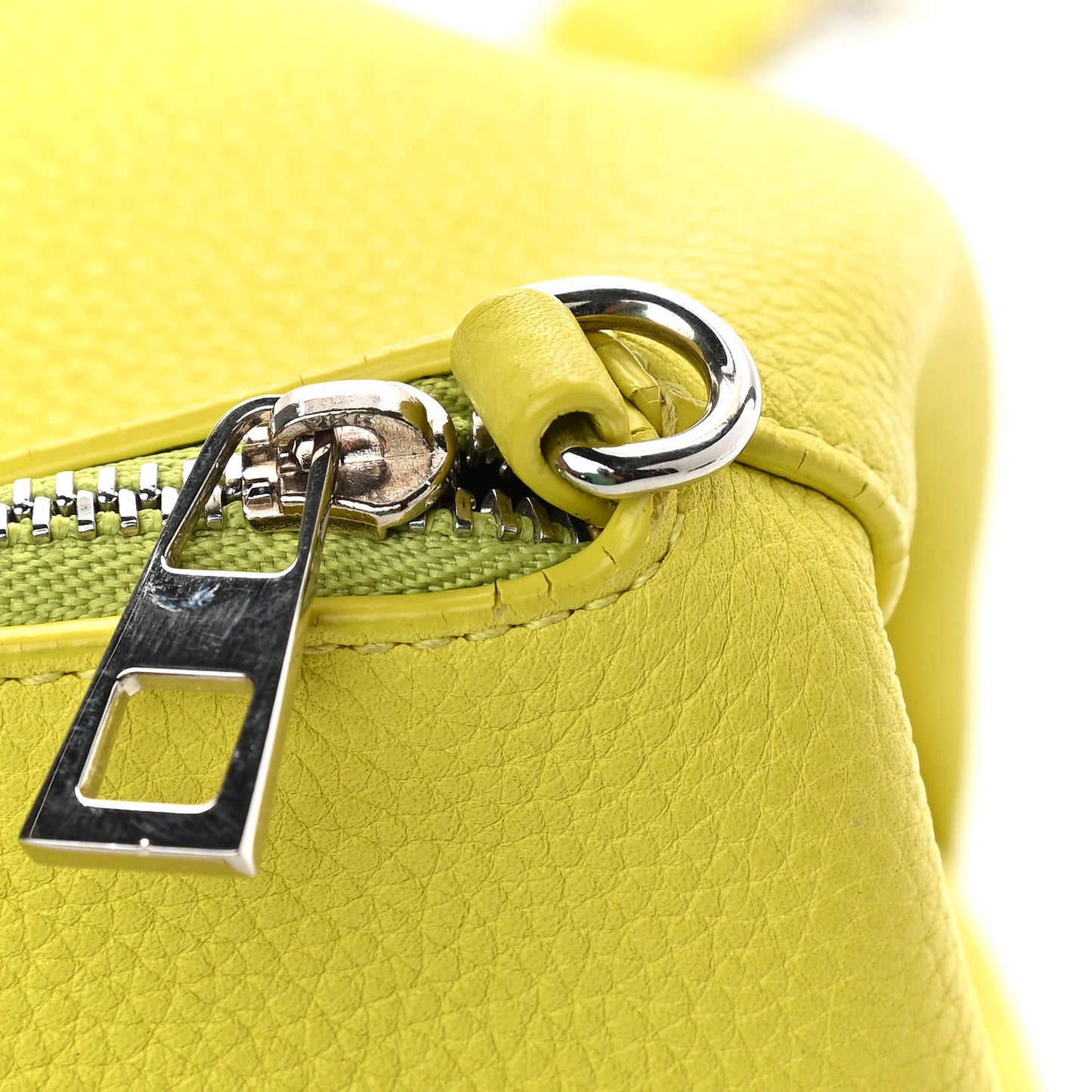 Calfskin Mini Elephant Crossbody Bag Yellow