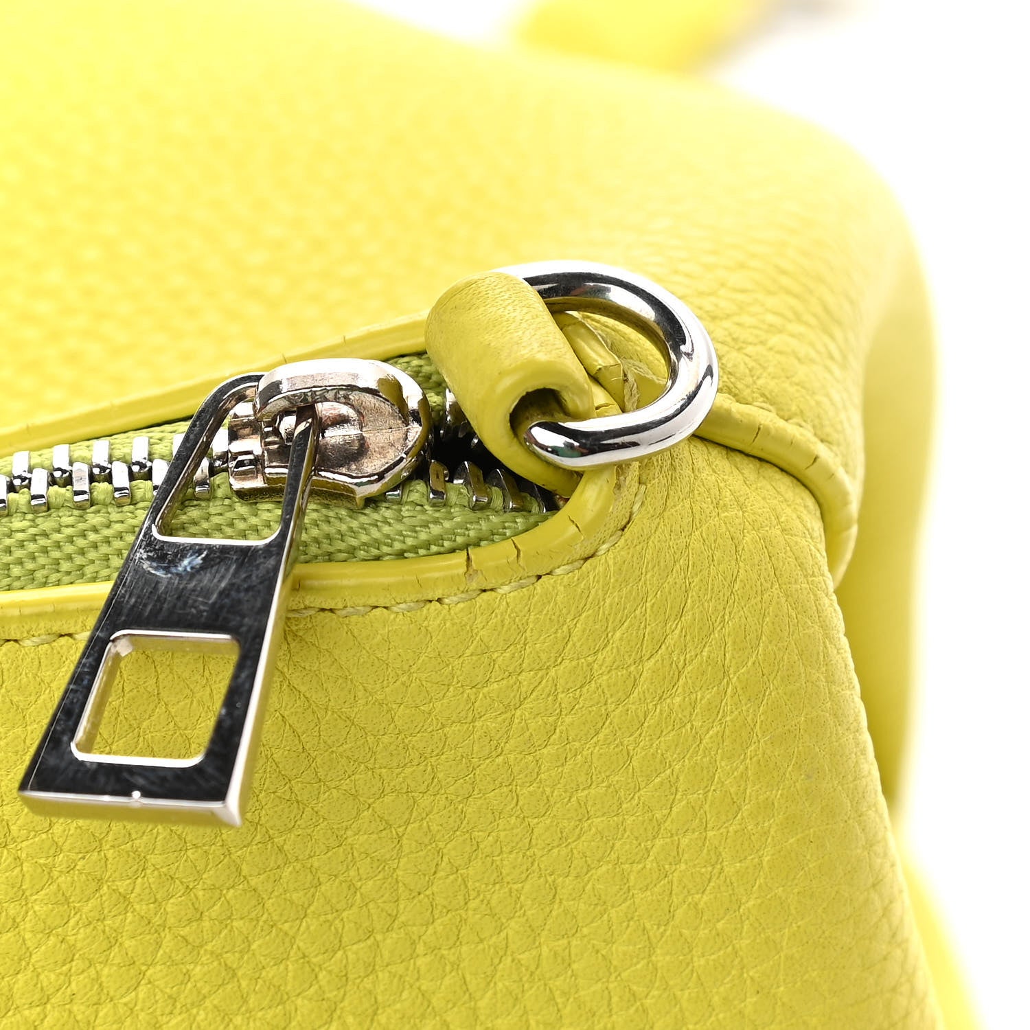 Loewe Calfskin Mini Elephant Crossbody Bag Yellow 11 of 14