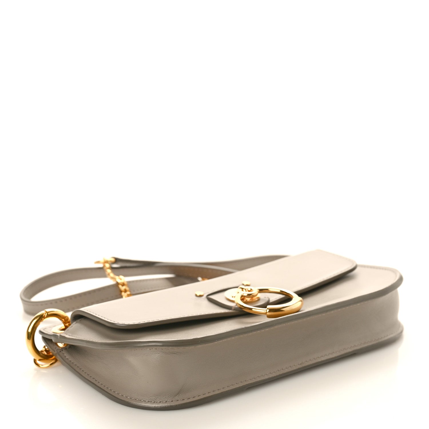 Chloe Calfskin Tess Mini Crossbody Bag Motty Grey 4 of 9