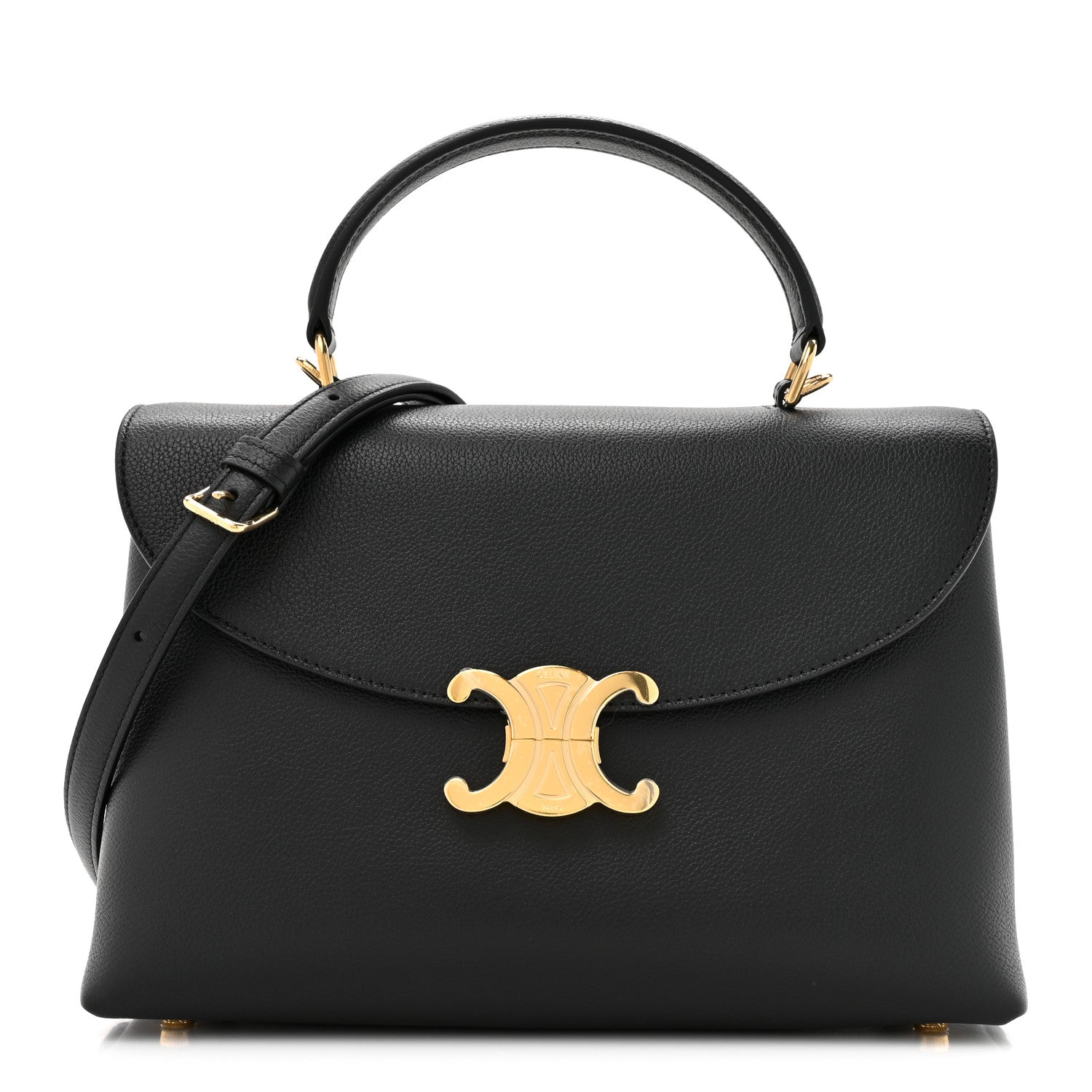 Celine Supple Calfskin Medium Nino Black 1 of 10