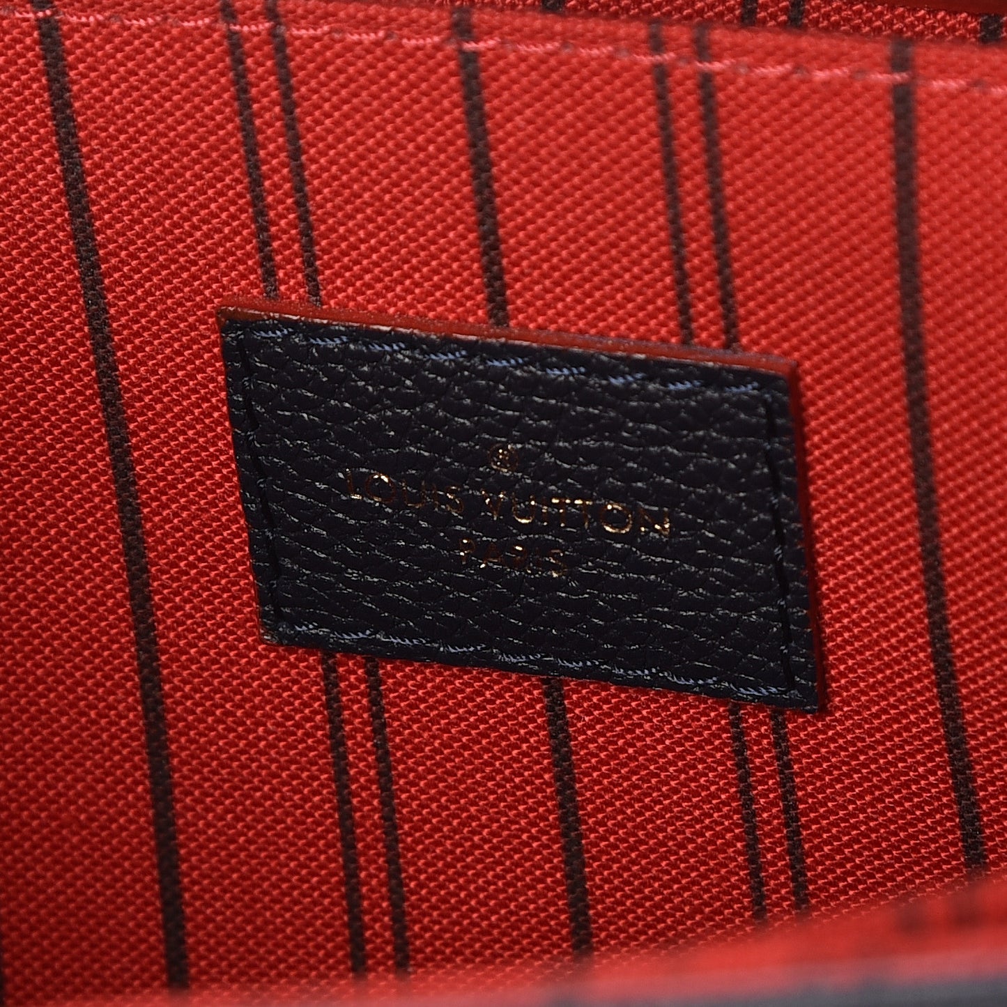 Empreinte Pochette Metis Marine Rouge