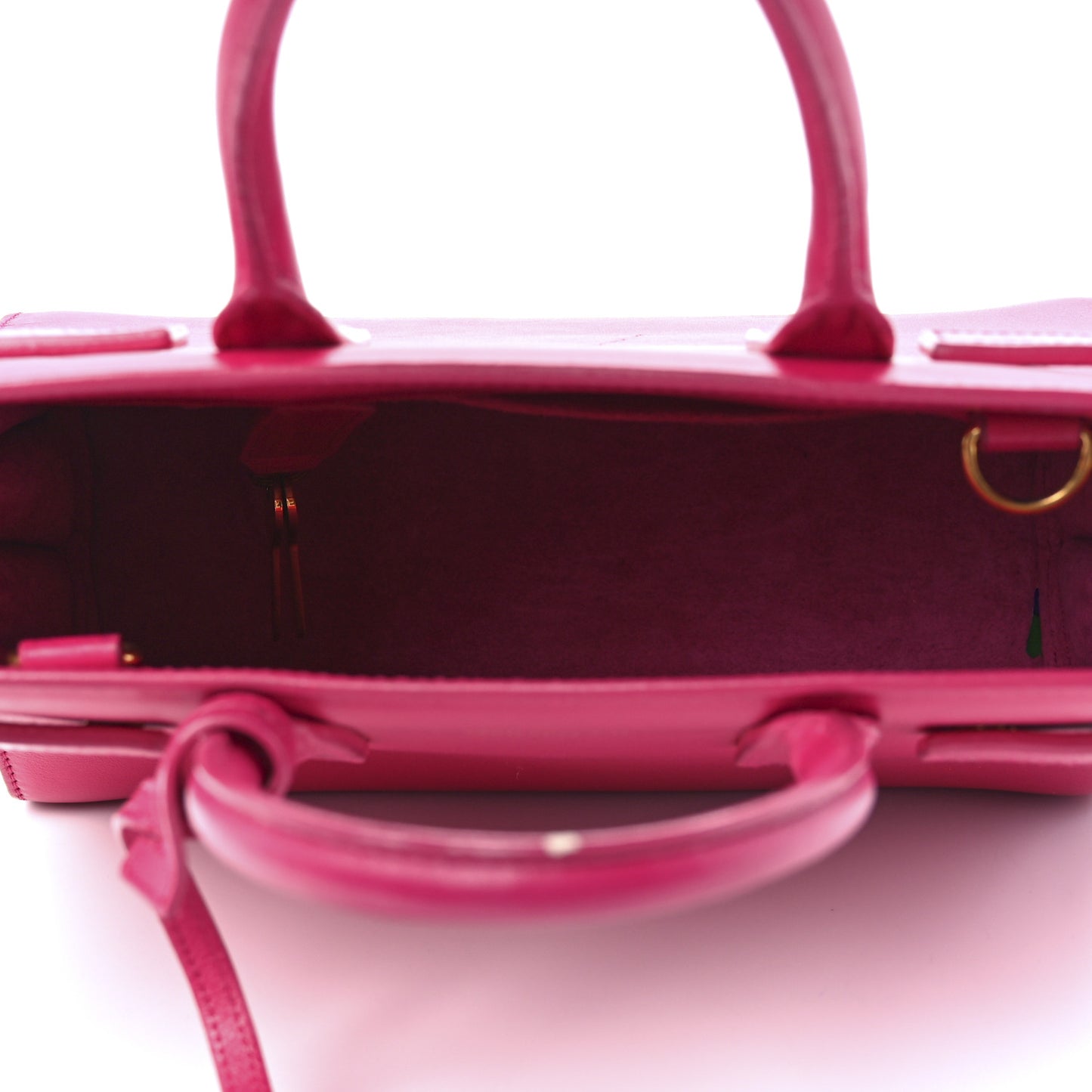 Calfskin Nano Sac De Jour Bubblegum