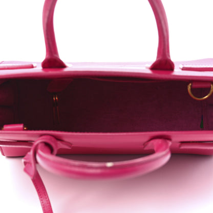 Saint Laurent Calfskin Nano Sac De Jour Bubblegum 5 of 17