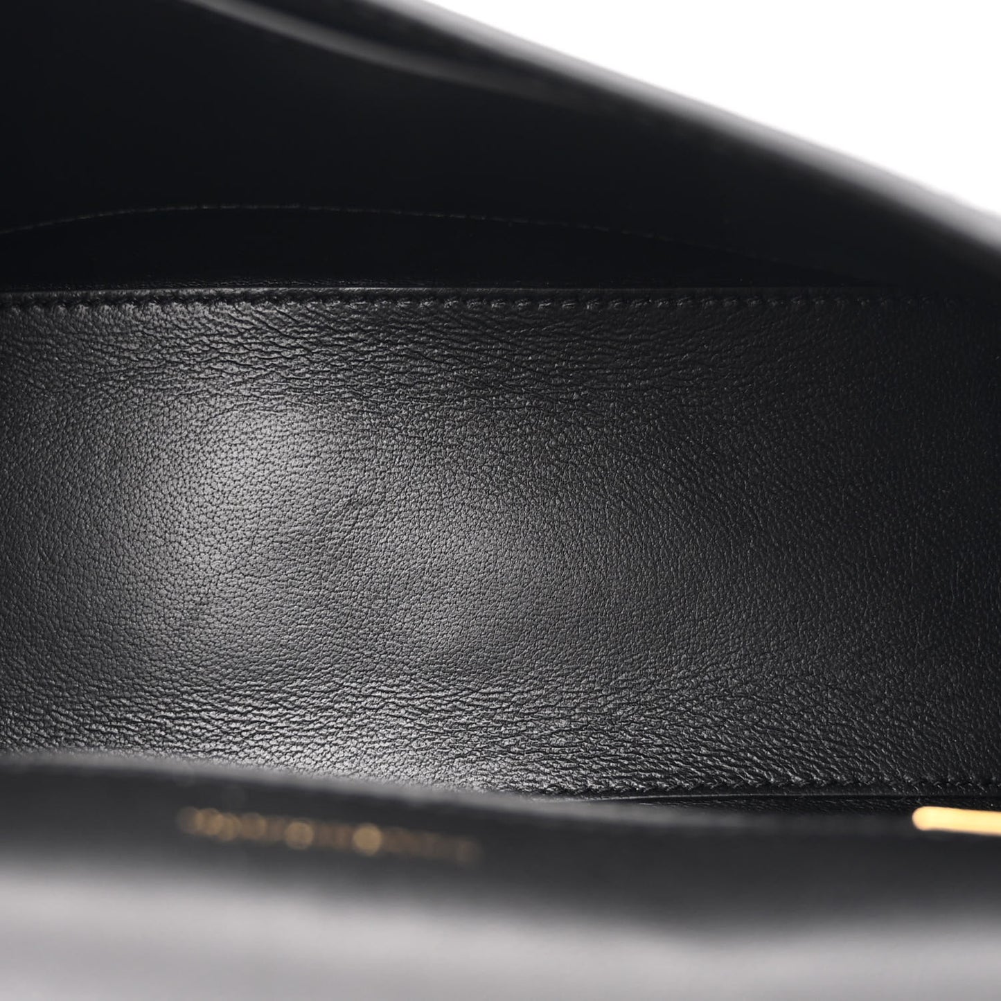 Paper Calfskin S Downtown Chain Shoulder Bag Black