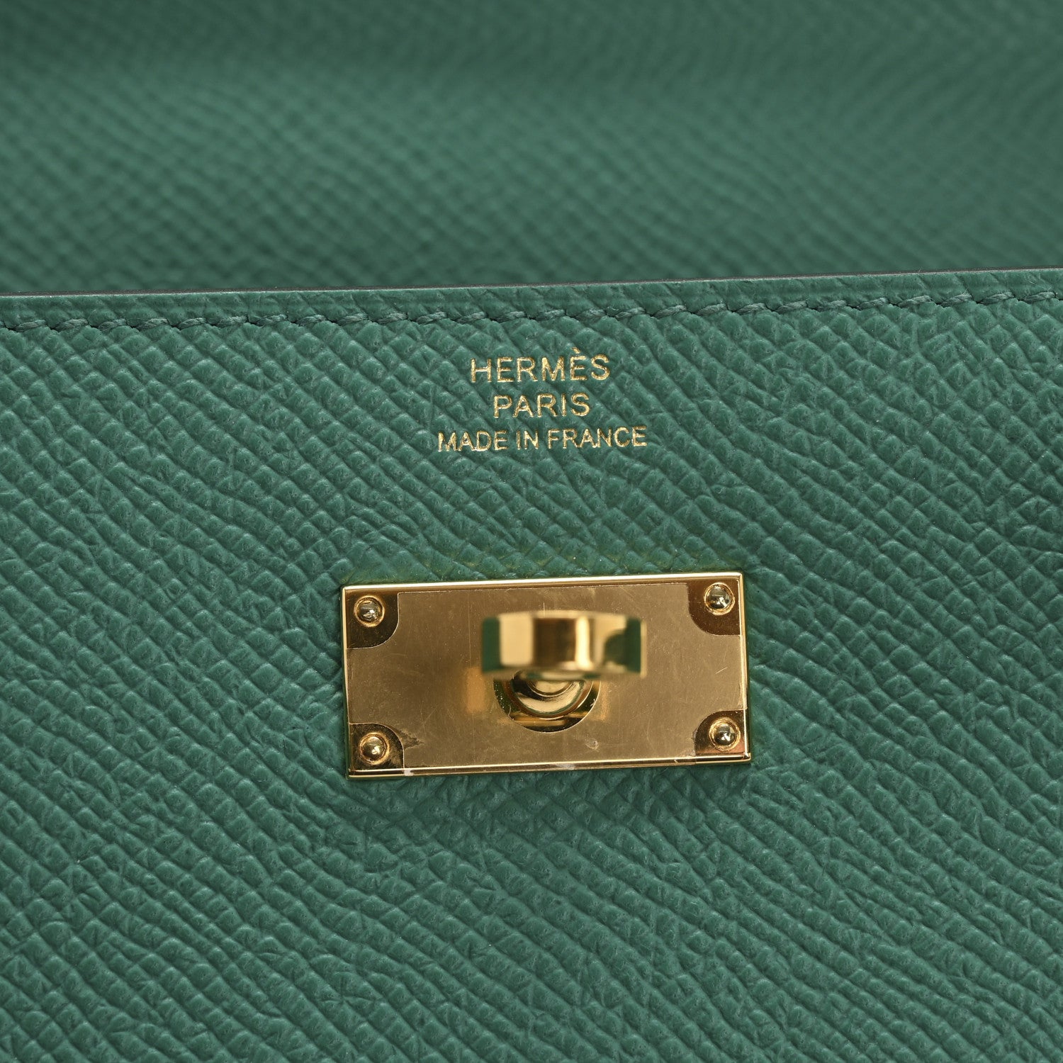 Hermes Epsom Kelly Wallet To Go Vert Jade 6 of 10