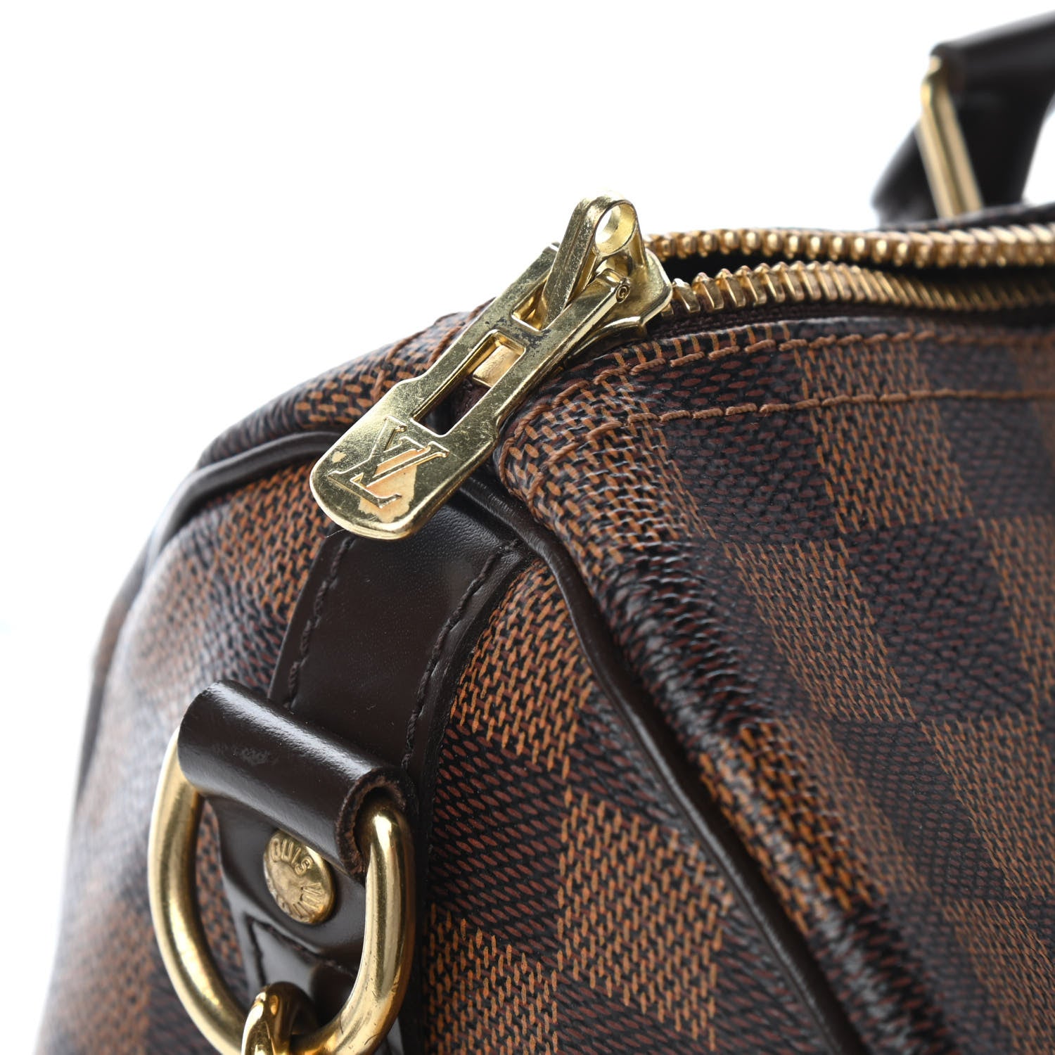 Louis Vuitton Damier Ebene Speedy Bandouliere 30 10 of 10