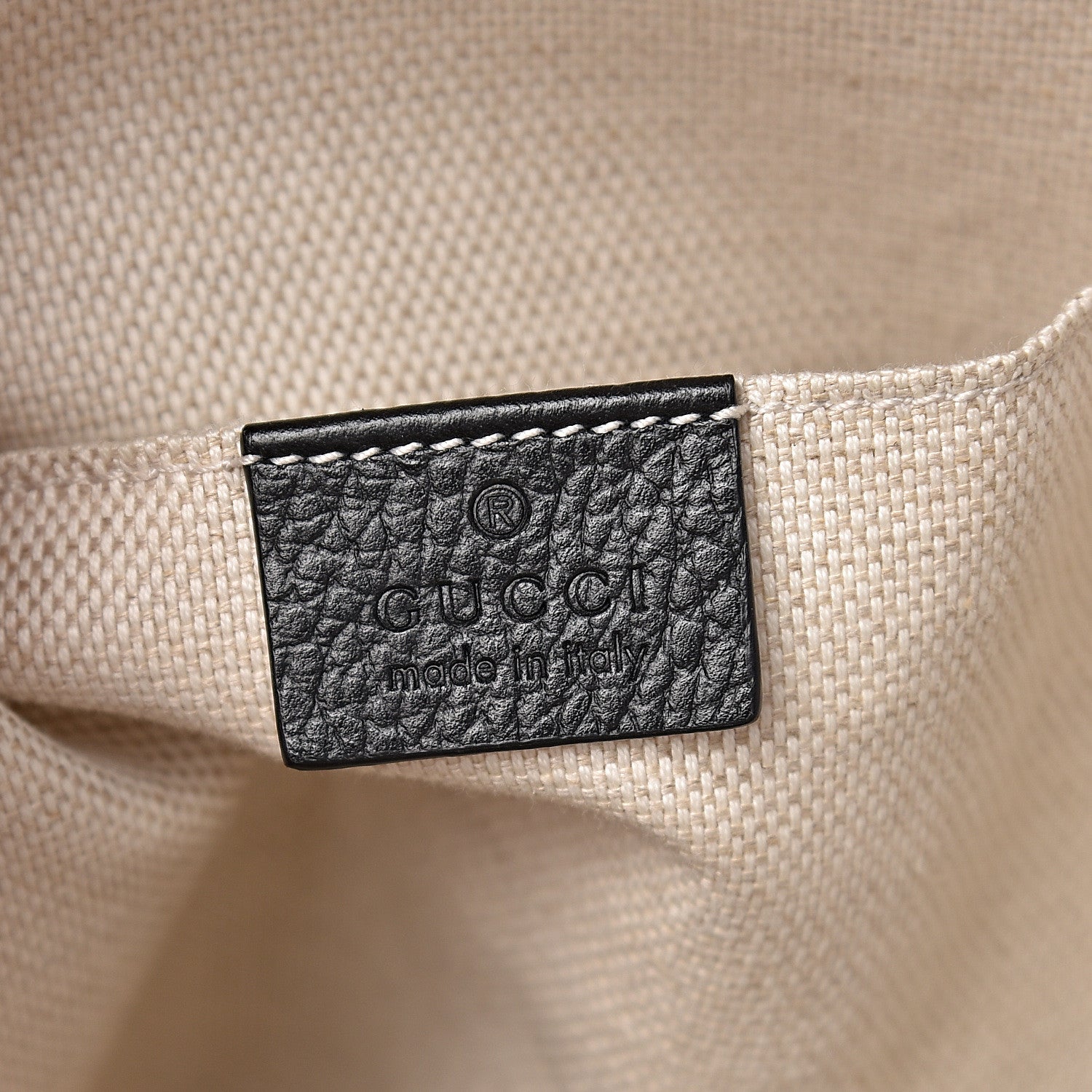 Gucci Pebbled Calfskin Soho Chain Backpack Black 6 of 10