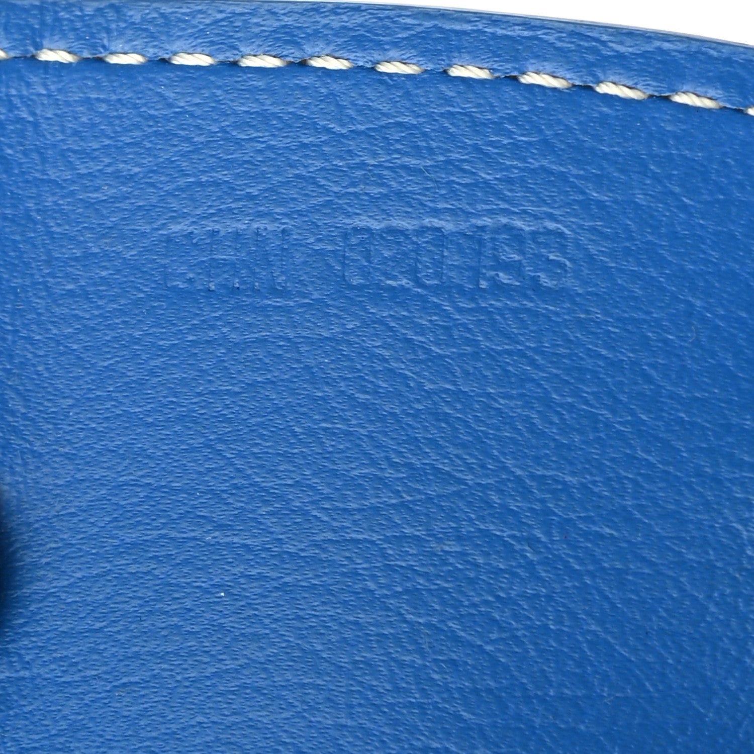 Goyard Calfskin Bag Clip Blue 4 of 4