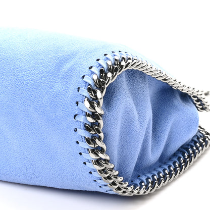 Stella McCartney Shaggy Deer Mini Falabella Fold Over Tote Cerulean 8 of 8