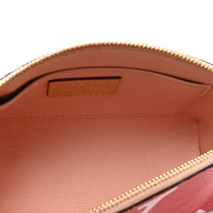 Louis Vuitton Monogram Giant Cosmetic Pouch Rouge 5 of 8