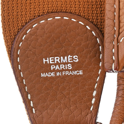 Hermes Taurillon Clemence Evelyne III PM Gold 7 of 11