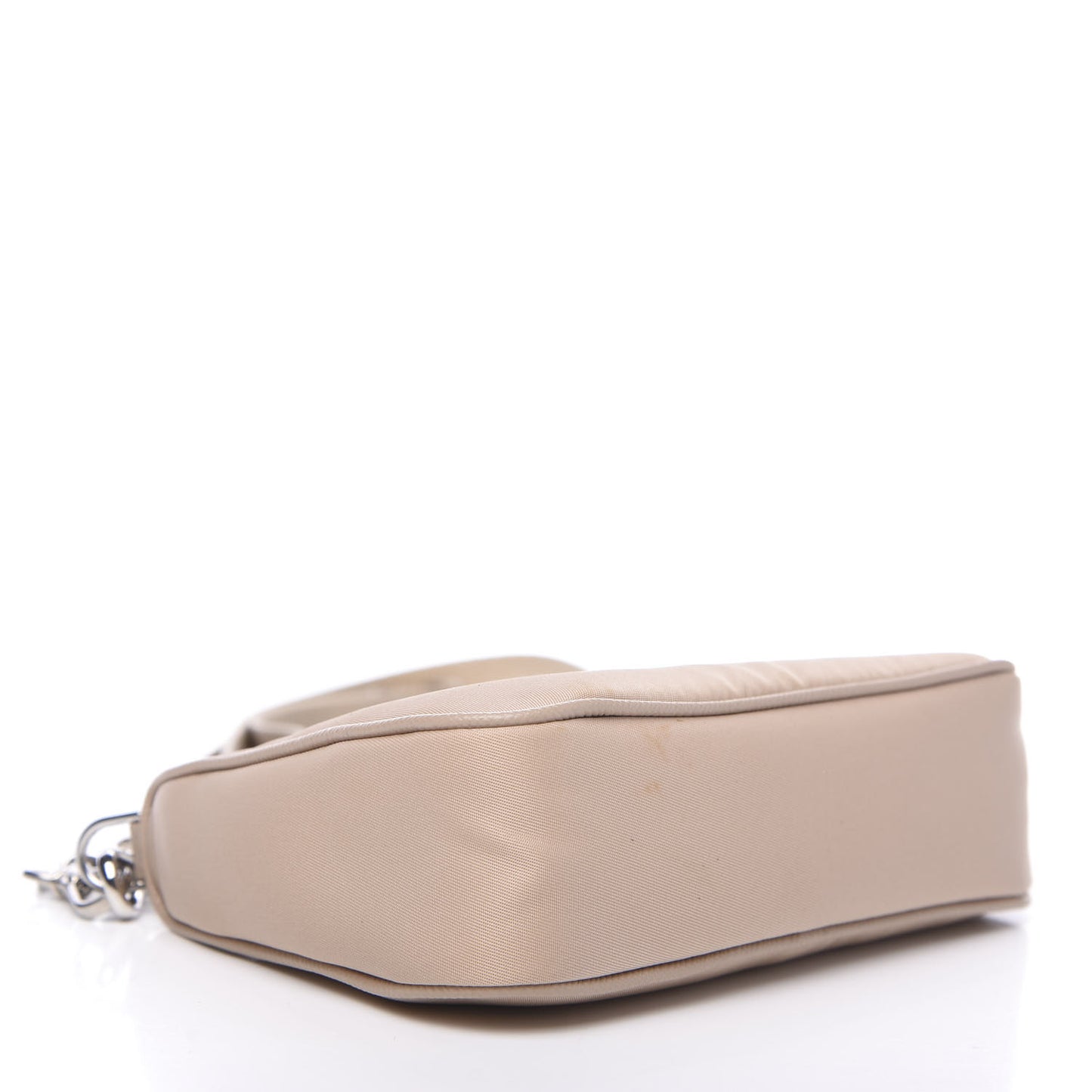 Tessuto Nylon Saffiano Mini Re-Edition 2000 Shoulder Bag Cammeo
