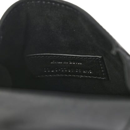 Saint Laurent Smooth Calfskin Mini Classic Monogram Kaia Belt Black 7 of 12