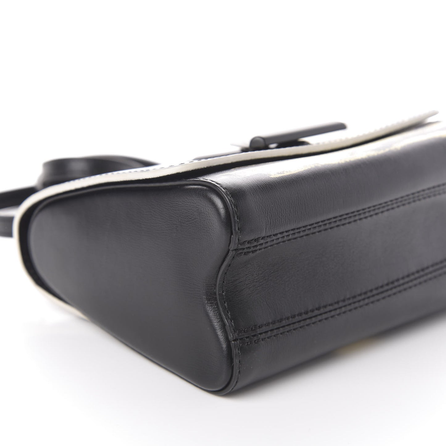 Calfskin Twist Shoulder Bag PM Light Gold