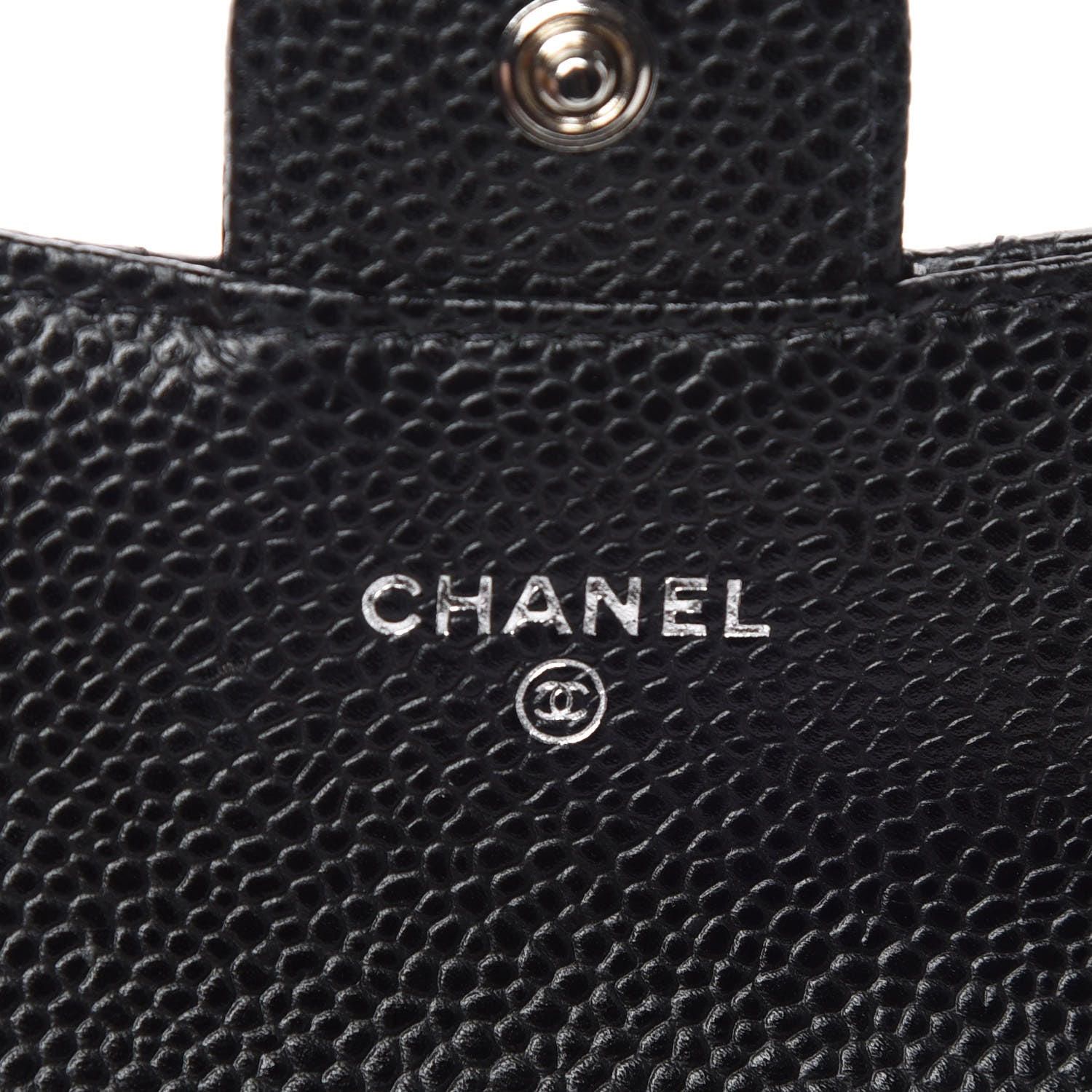 Chanel Caviar Quilted Flap Card Holder Black 6 of 10