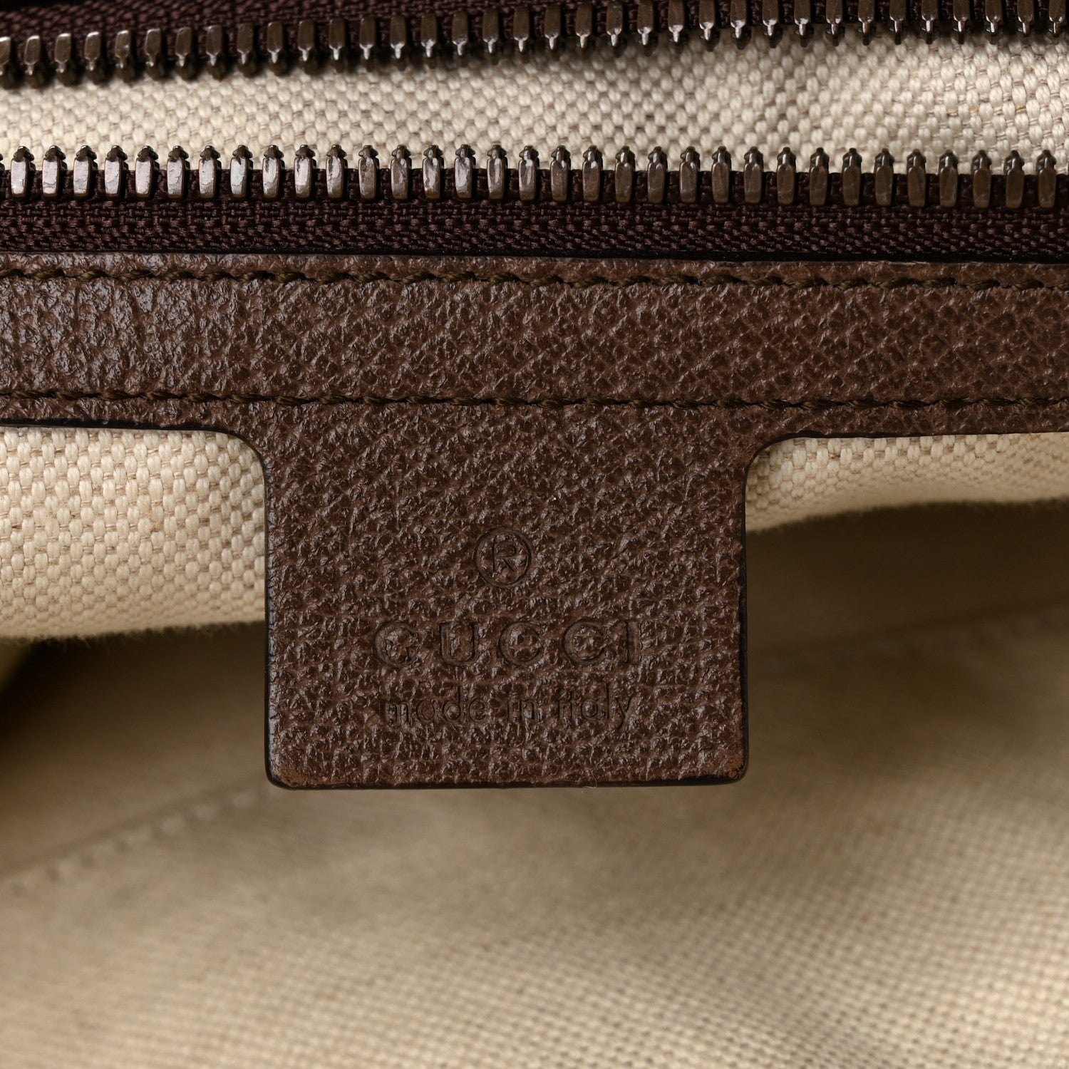 Gucci GG Supreme Monogram Web Medium Ophidia Messenger Bag Brown 6 of 11