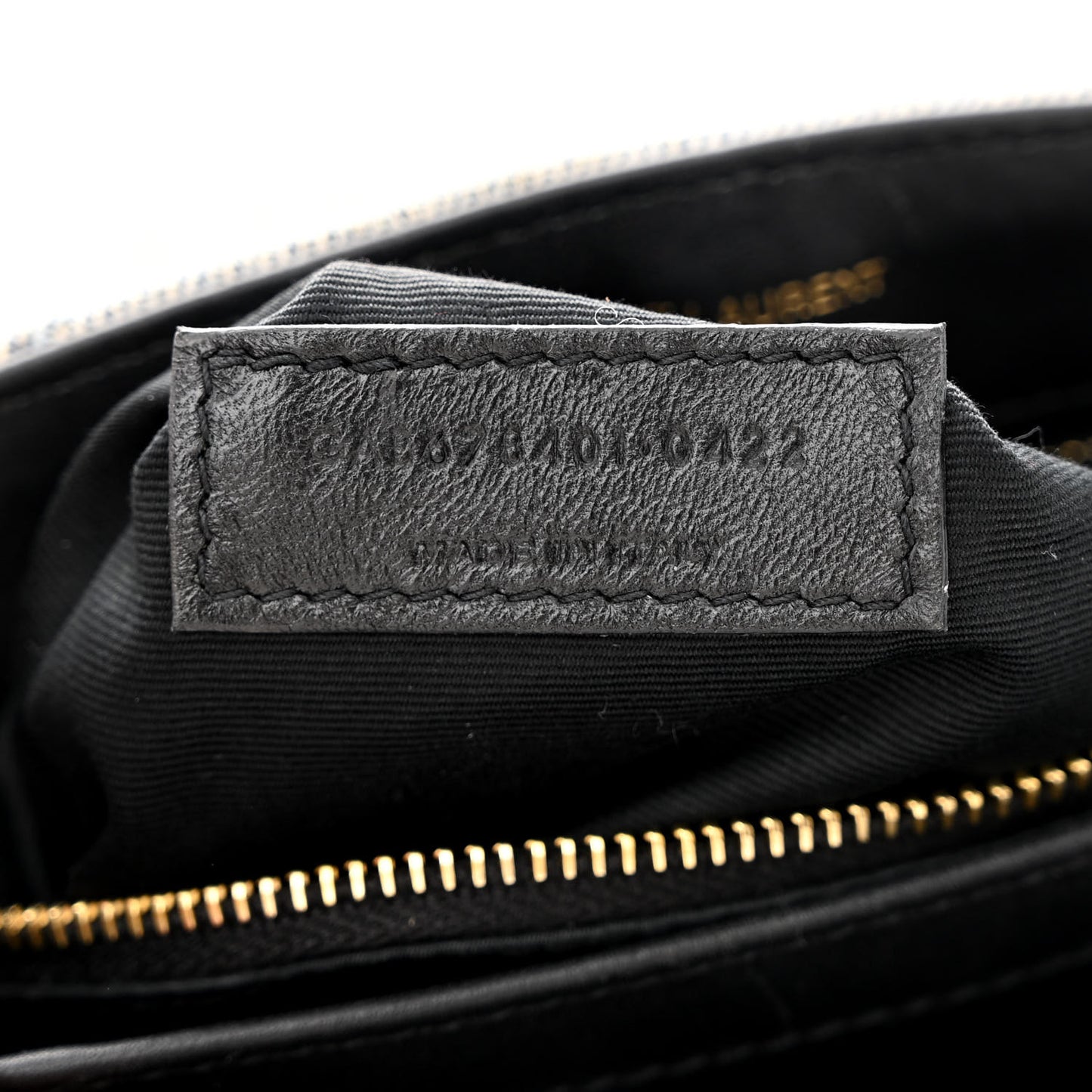 Denim Y Quilted Monogram Toy Loulou Crossbody Bag Grey