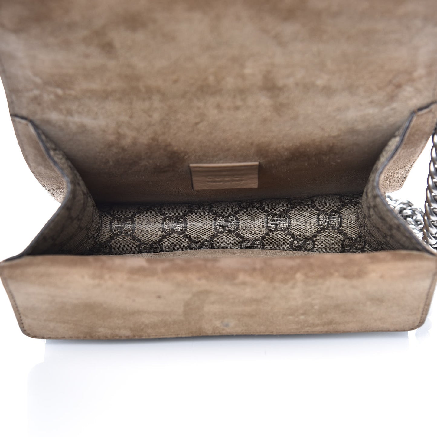GG Supreme Monogram Mini Dionysus Shoulder Bag Taupe