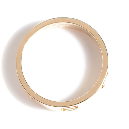 Cartier 18K Yellow Gold 5.5mm LOVE Ring 56 7.5 5 of 5