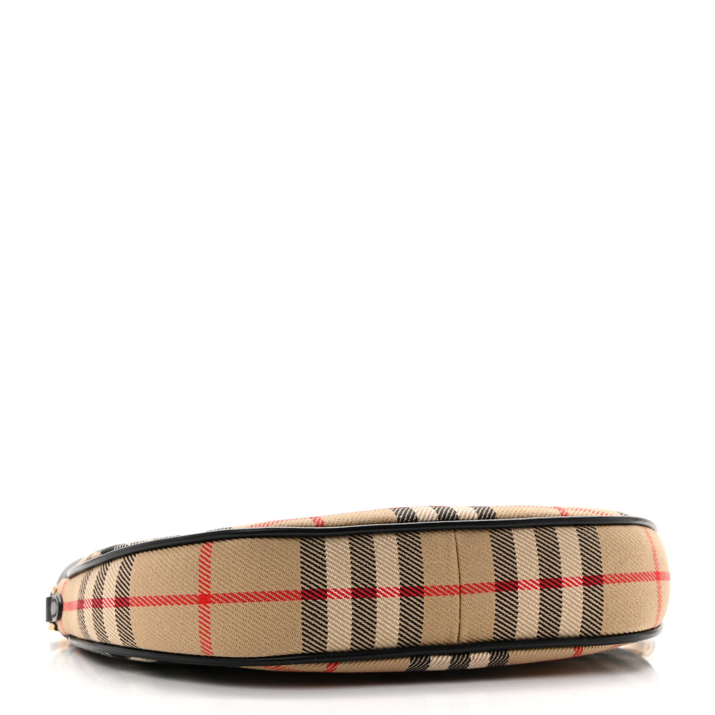 Vintage Check Calfskin Olympia Slim Pouch Archive Beige