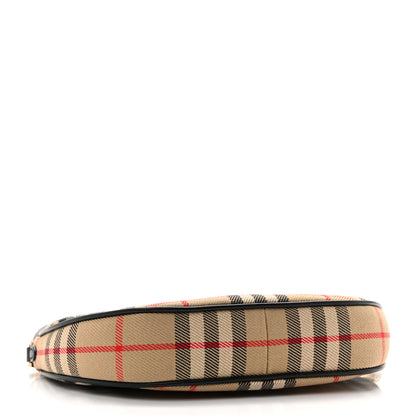 Burberry Vintage Check Calfskin Olympia Slim Pouch Archive Beige 4 of 13