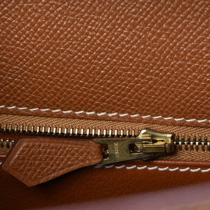 Hermes Epsom Kelly Sellier 35 Gold 22 of 33