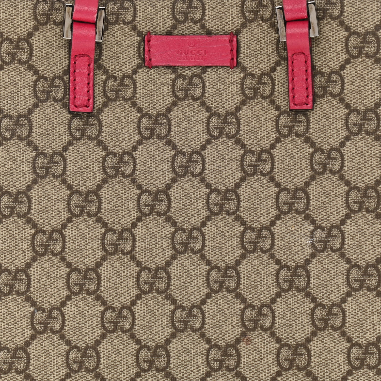 Gucci GG Supreme Monogram Mini Vertical Tote Pink 8 of 13