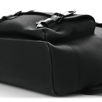 Louis Vuitton Taurillon Christopher Slim Backpack Black 9 of 9