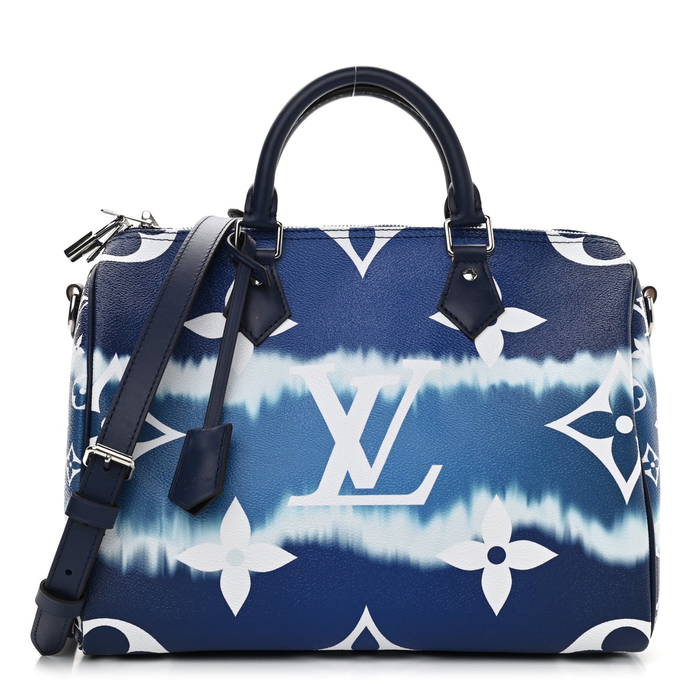 Monogram Escale Speedy Bandouliere 30 Blue