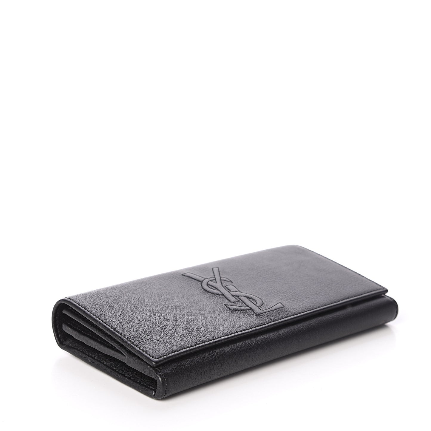 Chevre Belle De Jour Flap Wallet Black