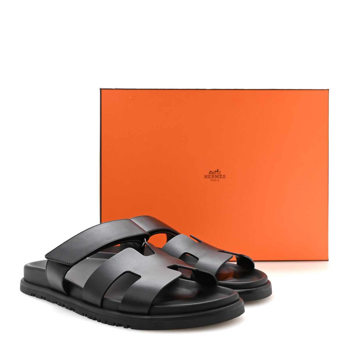 Calfskin Womens Chypre Sandals 38 Black