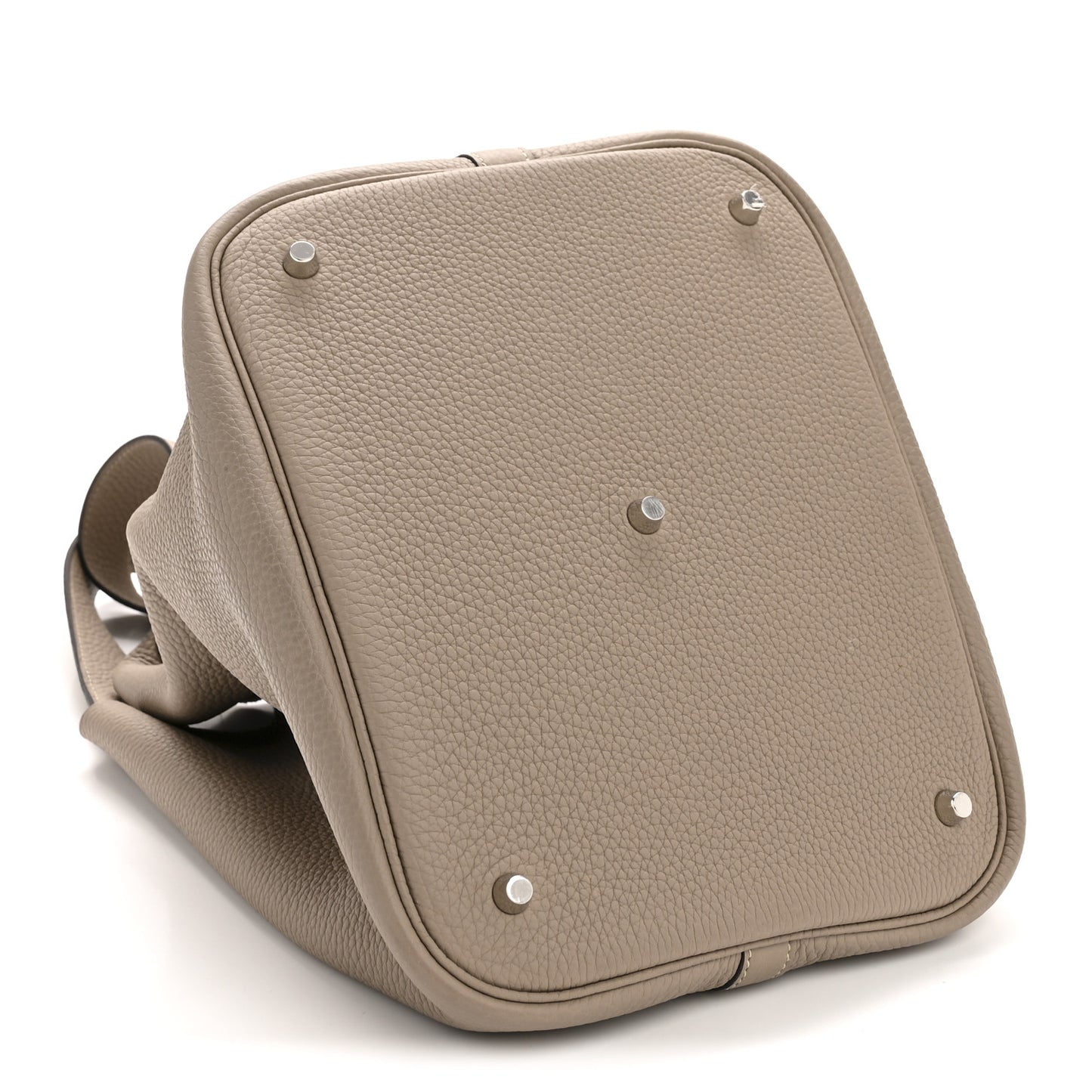 Taurillon Clemence Picotin Lock 26 GM Gris Tourterelle