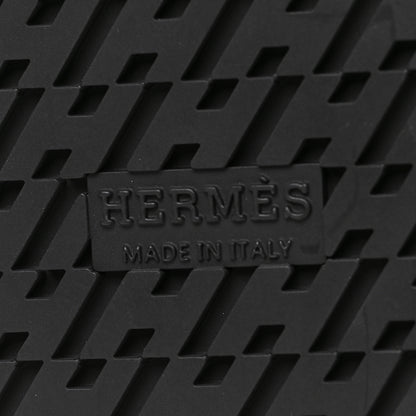 Hermes Calfskin Womens Chypre Sandals 36 Black 8 of 9