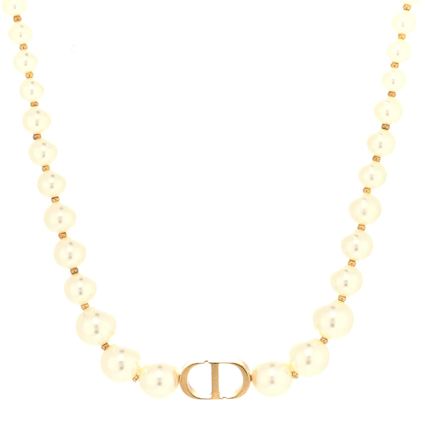 Pearl 30 Montaigne Choker Necklace Gold