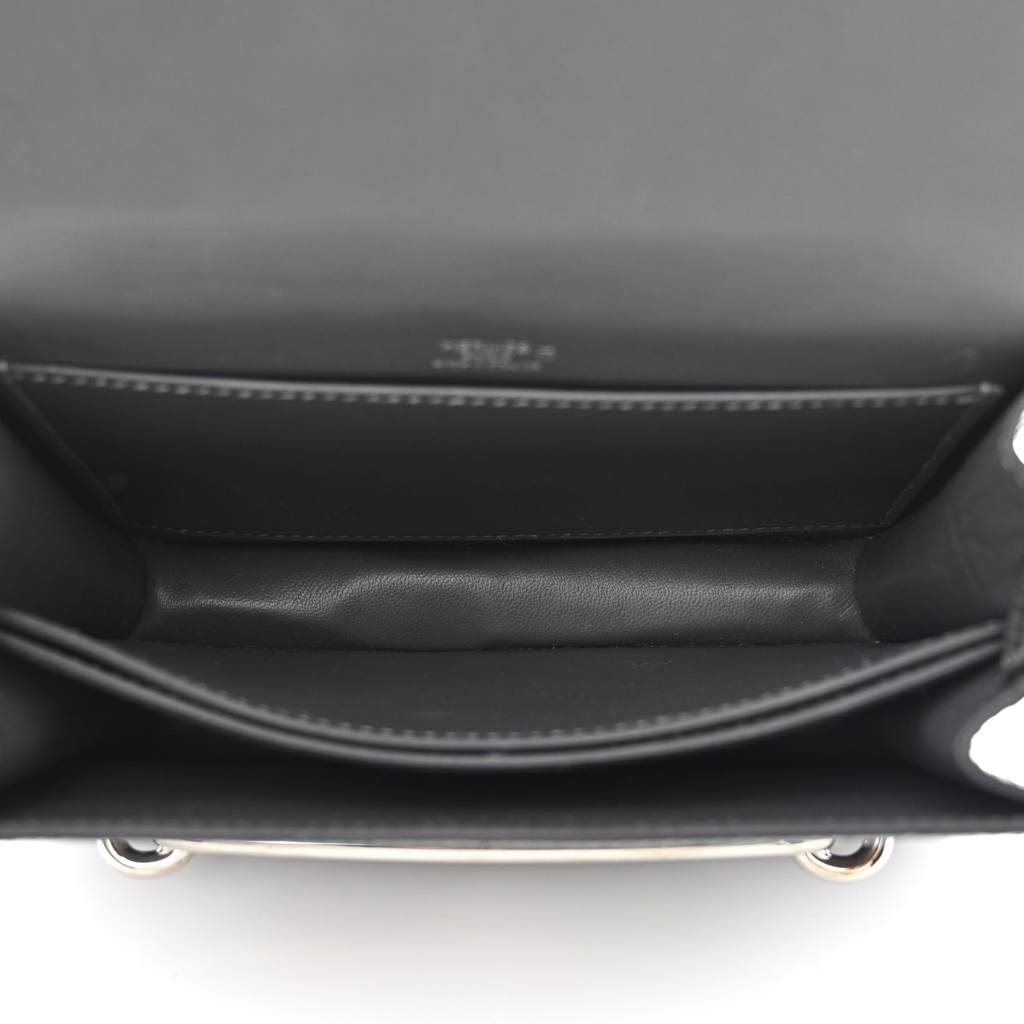 Matte Alligator Mini Sac Roulis Graphite