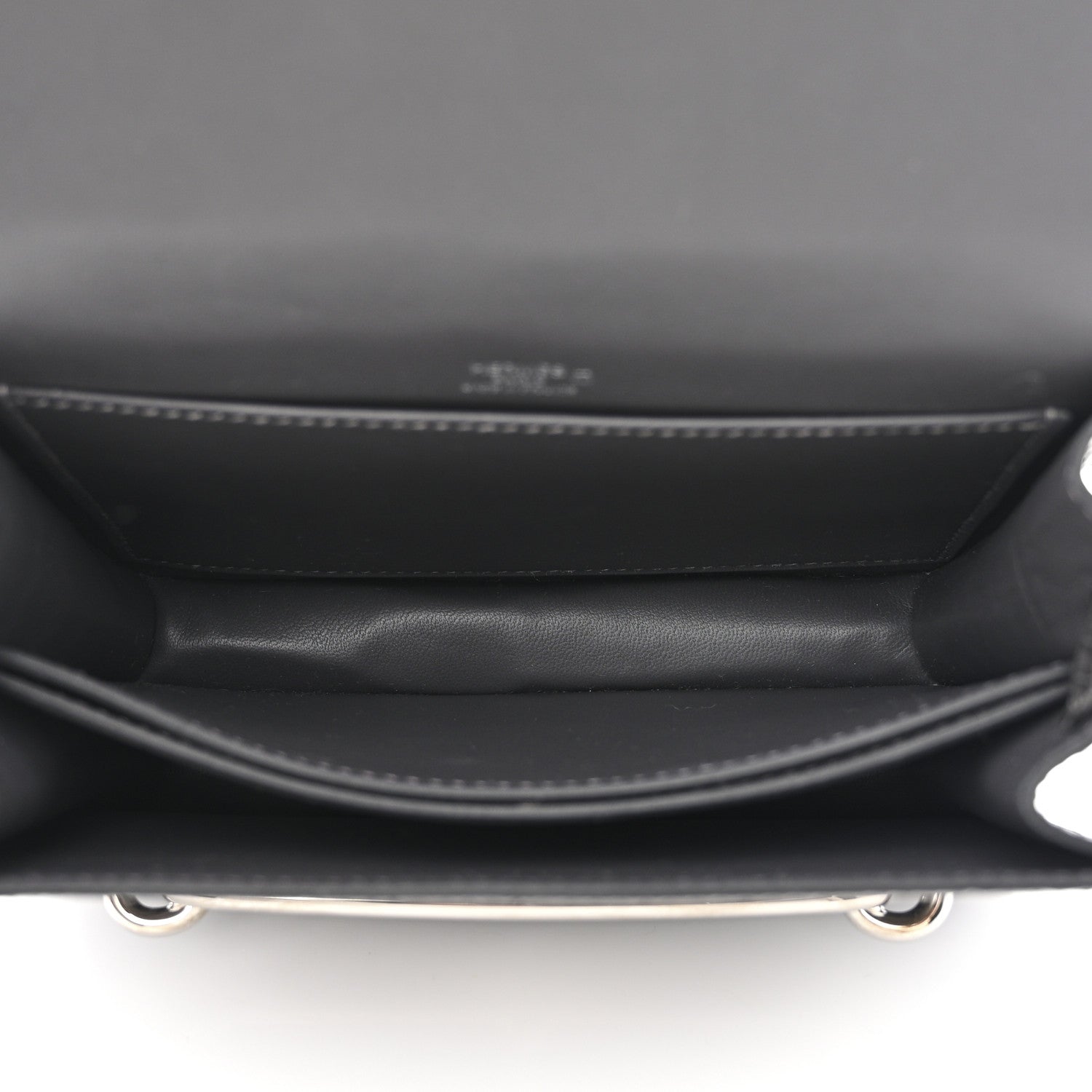 Hermes Matte Alligator Mini Sac Roulis Graphite 5 of 10