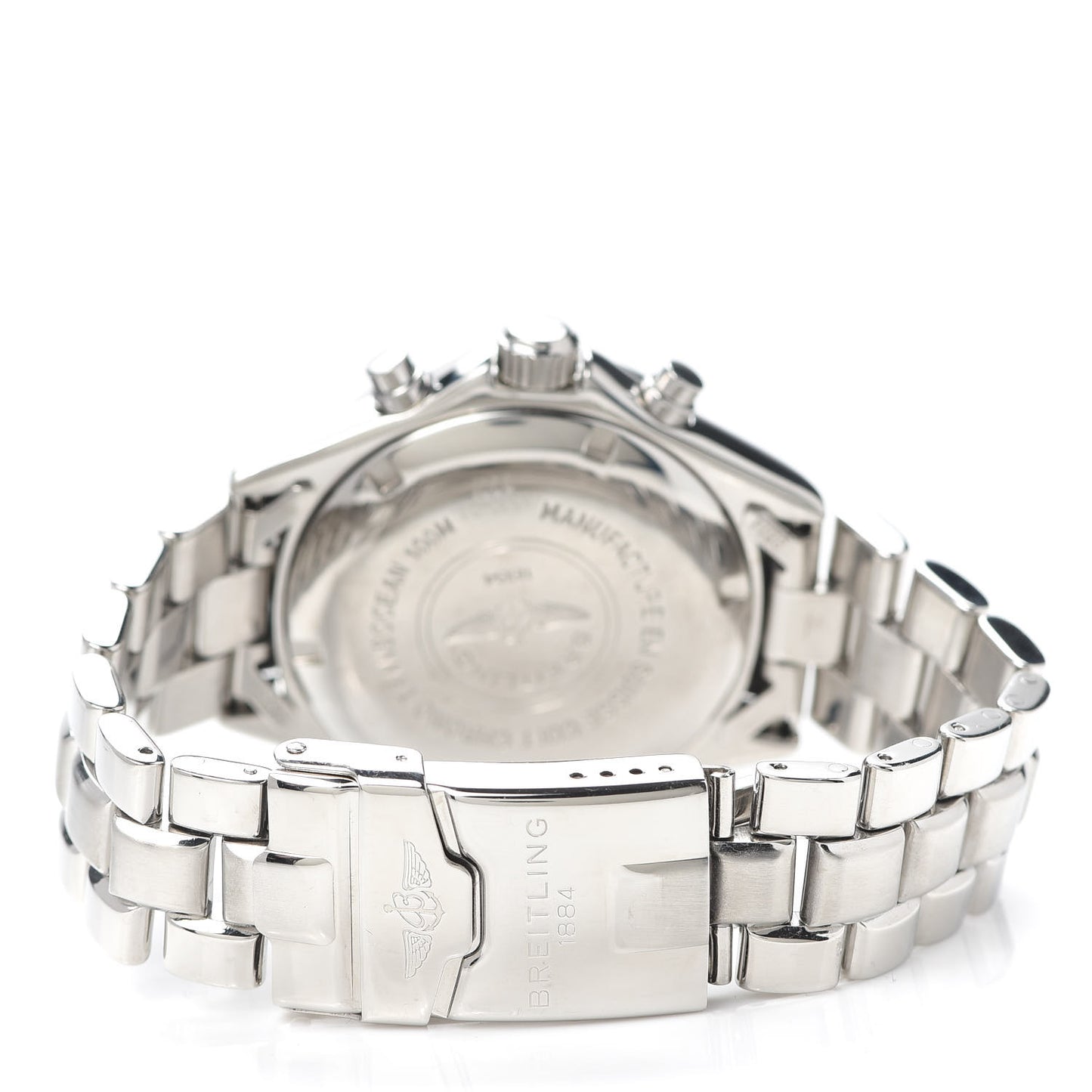 Stainless Steel 40mm Transocean Chronograph Quartz Watch A53040.1