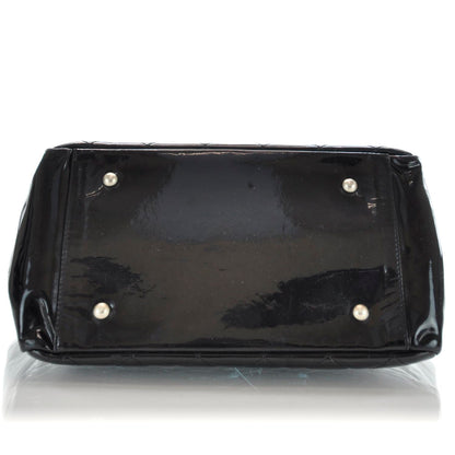 Chanel Patent Petit Timeless Tote PTT Black 6 of 9