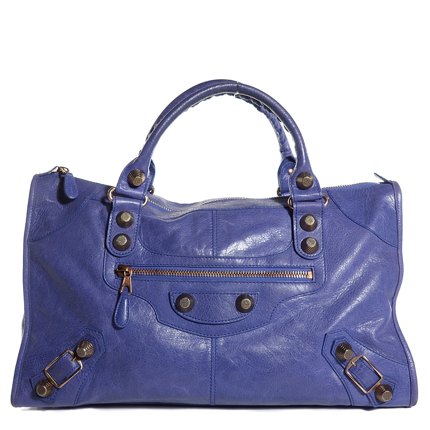 Balenciaga Agneau Giant 21 Rose Gold Hardware Work Bleu Lavande 1 of 12